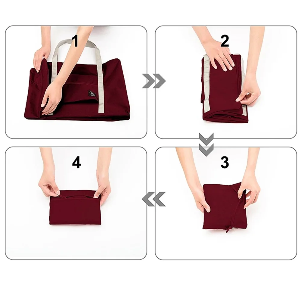 Fashion Unisex Travel Handbag Outdoor Camping Accessories Bags Folding Zipper Luggage Bag Avocado Print Large Capacity Organizer