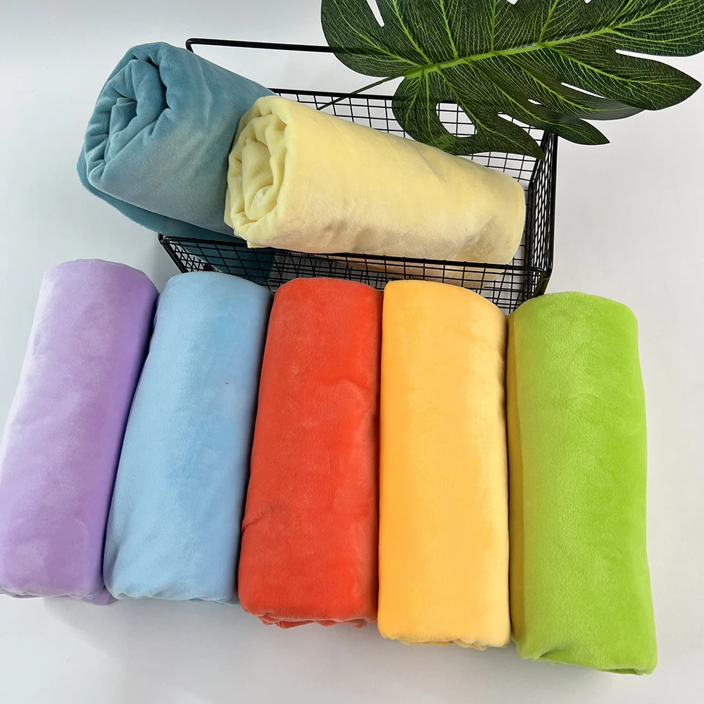 Baumwollplüschpuppenstoff, 1 mm Florlänge, 100 % Polyester, handgefertigte Samtboa-Stoffe für Handarbeiten, Baumwollpuppenhautstoff – Detail 10