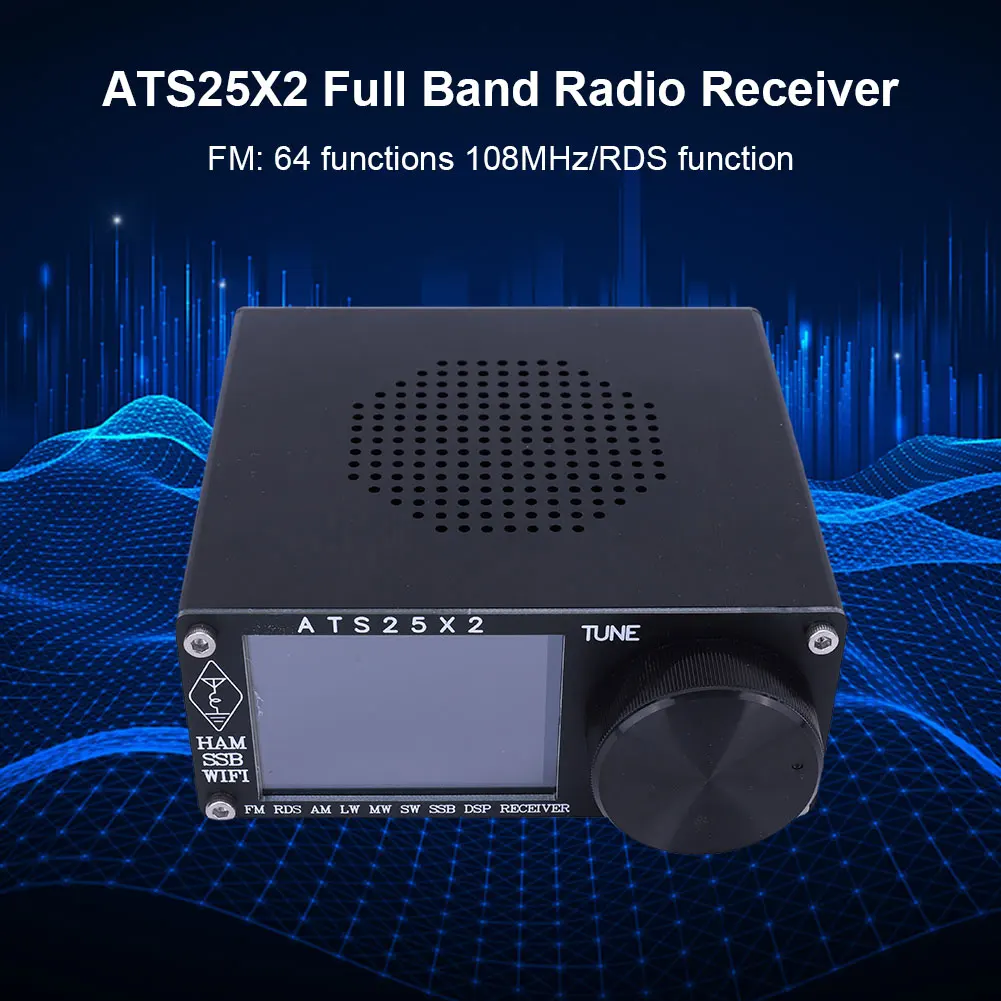 ATS25X2 Full-band Radio 2.4inch Touchscreen Shortwave