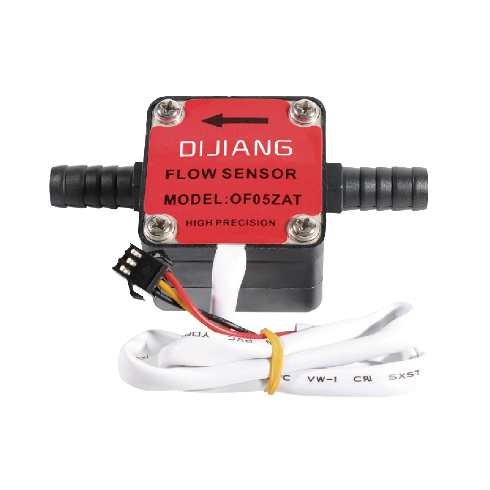 Flow Meter Plastic Gear Flow Sensor Miniature Flow Rate Sensor Liquid Gear Meter Durable Small Measurement Meter