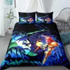Scott Pilgrim Duvet Cover Set Without Sheet King Queen Double Full Twin Single Size Bed Linen Set 2