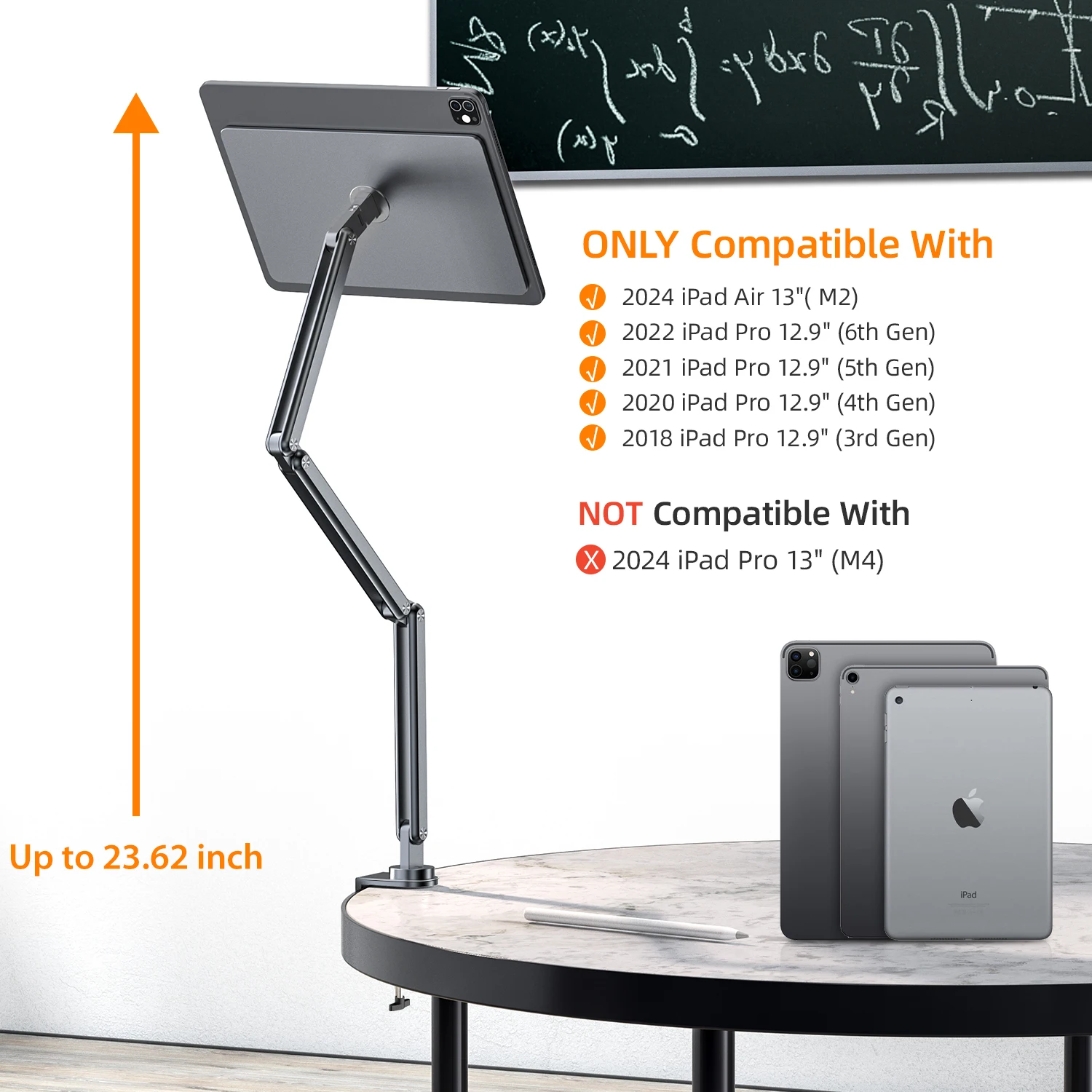 12.9 inch gray