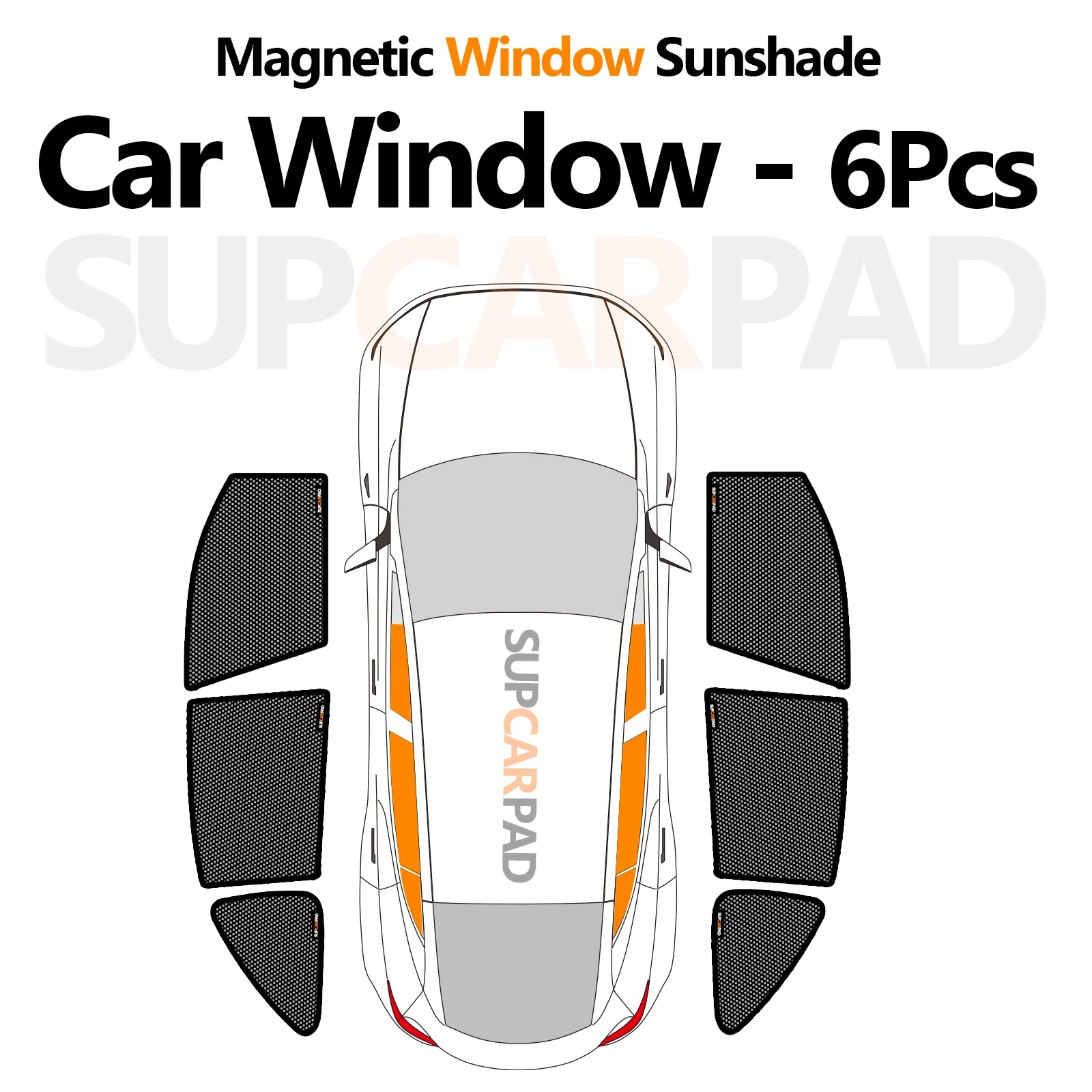 Car Window -6Pcs
