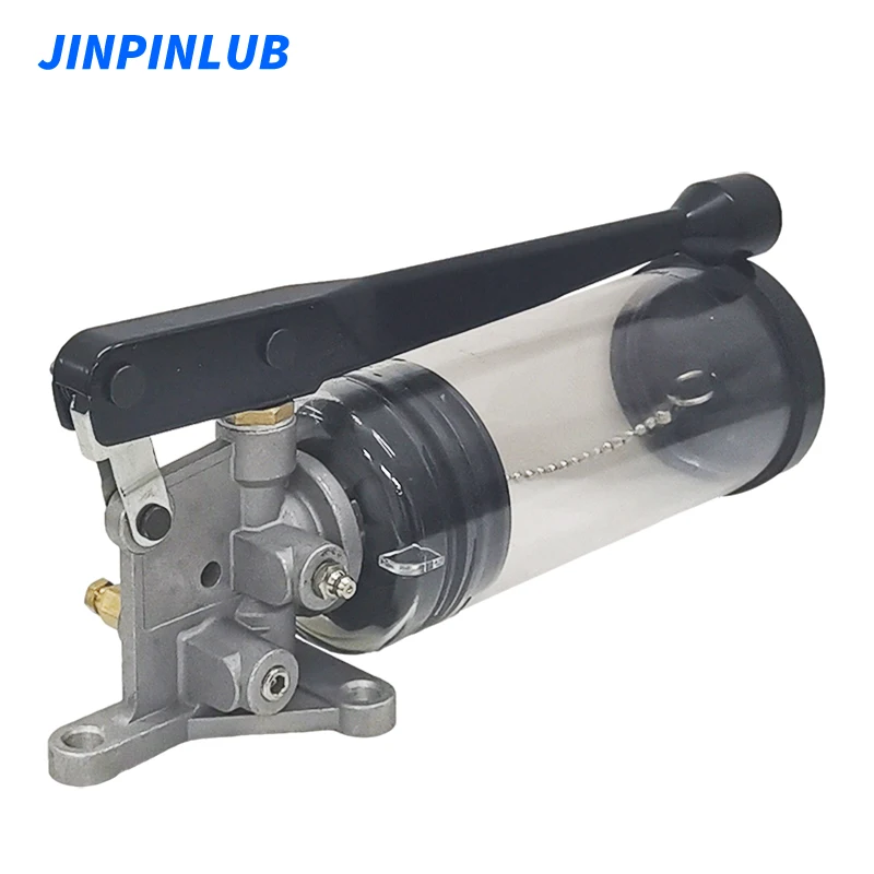 Progressive manual grease pump resistance grease lubricator 300mL 800mL for CNC progressive lubrication JINPINLUB EGH1