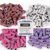 50Pcs 3.1MM Small Sanding Bands With Shaft Set For Dead Skin Calluses Nail Polishing Mini Sandband Nail Drill Bits Manicure Tool 6