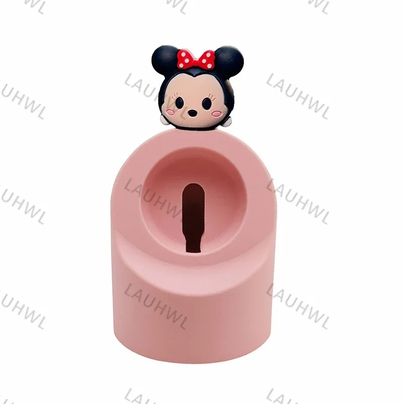 MINISO Disney Cartoon Mickey Hello Kitty Watch Stents For Apple Watch Charger Stand iWatch 10/9 /8/SE2/7/6/SE Durable Silicone