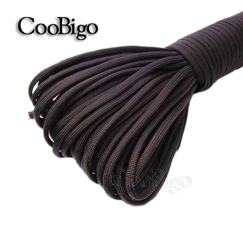 Durable 4mm Solid Color Parachute Cord for DIY Craft and Bracelet Making