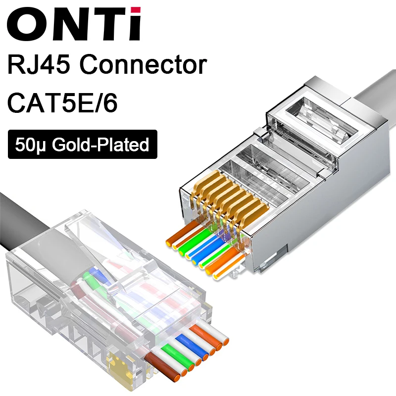OMAY CAT6 CAT7 CAT5E RJ45 커넥터는 모듈형 플러그 네트워크를..