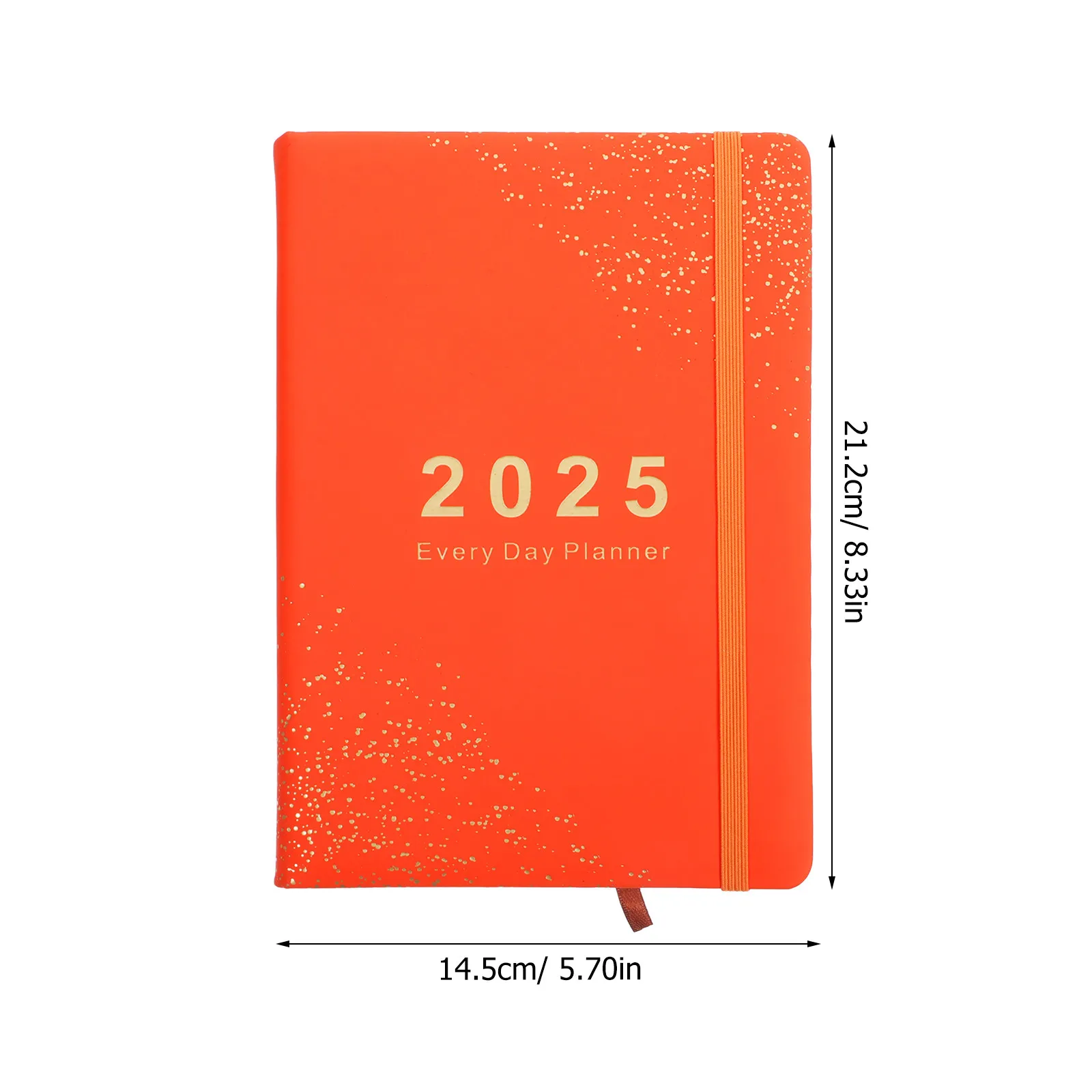 데일리 플래너 2025 스케줄 북 작고 귀여운 주간 월간 학업 정리 노트 휴대용 필기 플래너
