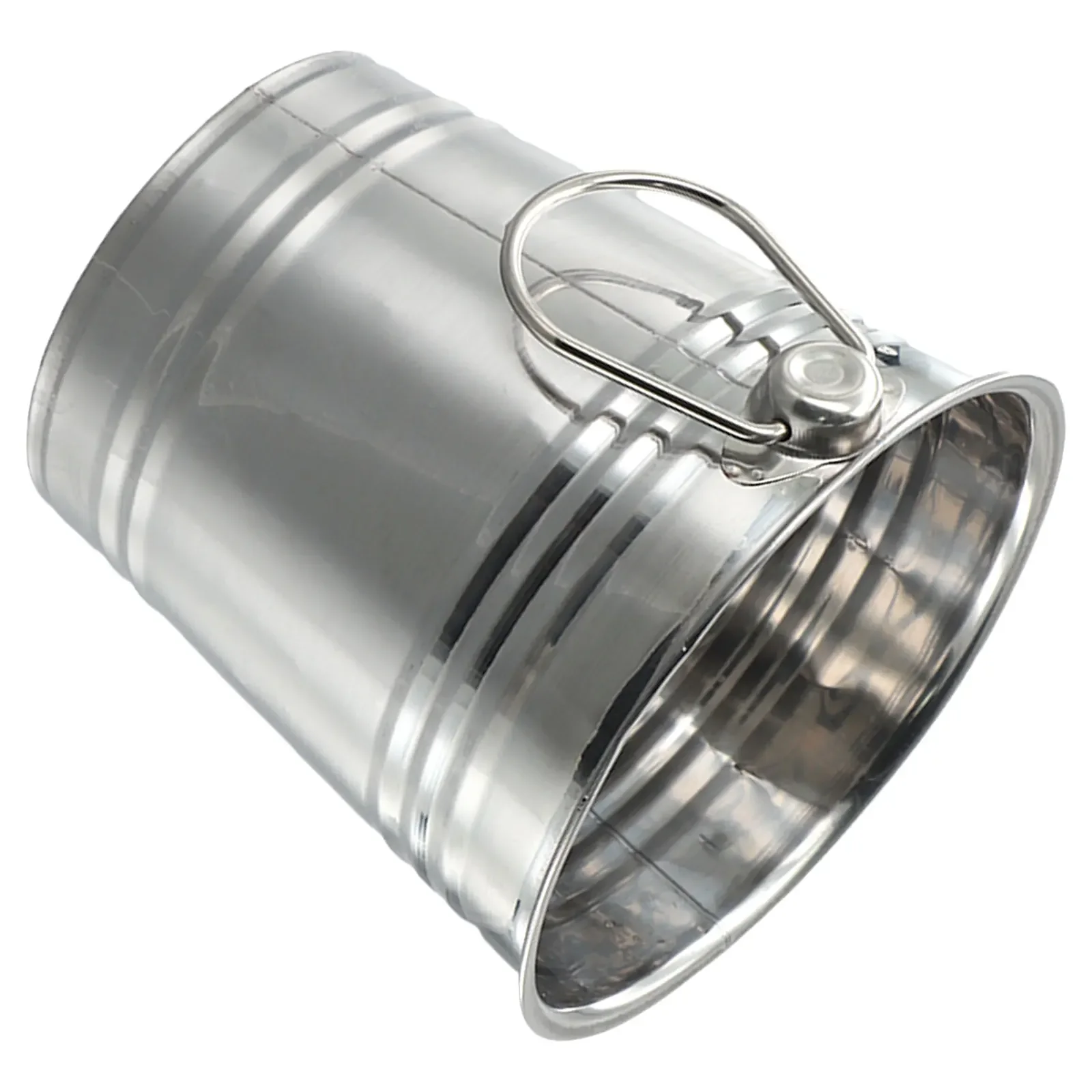Portable 1.5L Ice Bucket Stainless Steel Outdoor Ice Container Wine Drinking Beer Cooler Tong for Party Cube Holder