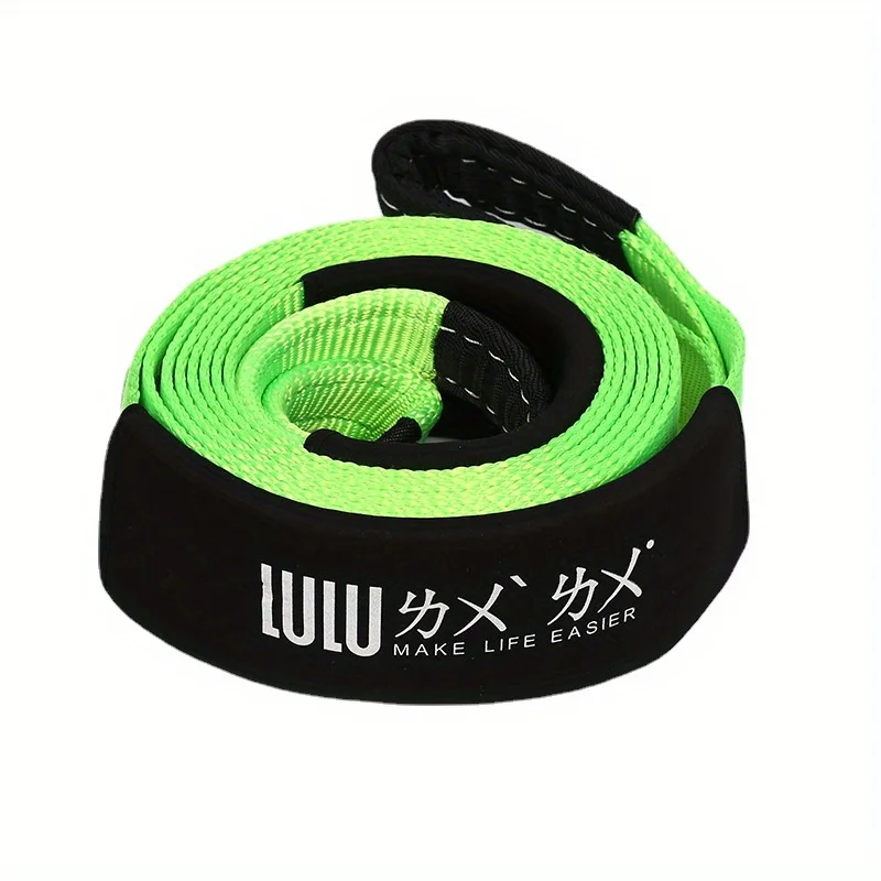 5M5T Powerful Auto Tow Rope Emergency Rescue Super Thick Sheath Strong Car Off-road Car Trailer Belt