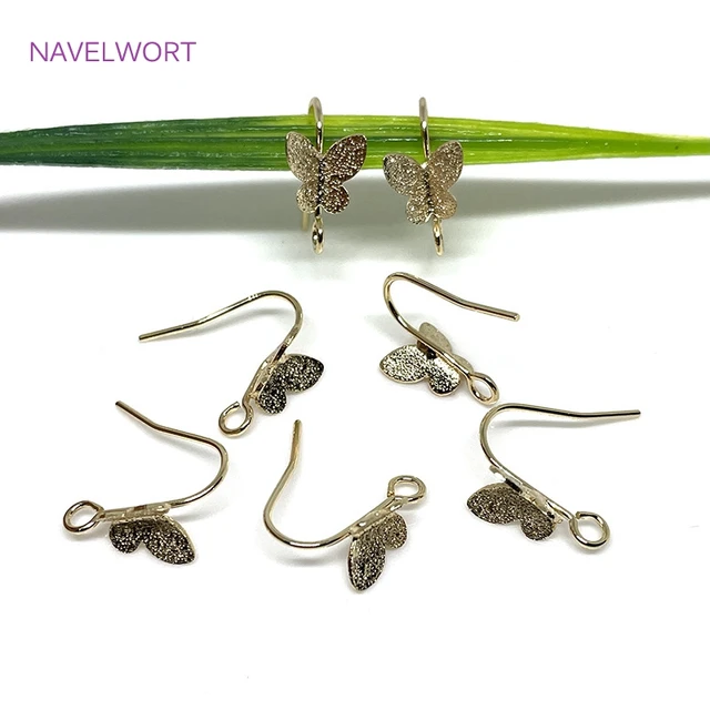 Earrings Hooks Jewelry Making  Ear Hook Jewelry Making - Jewelry Findings  & Components - Aliexpress