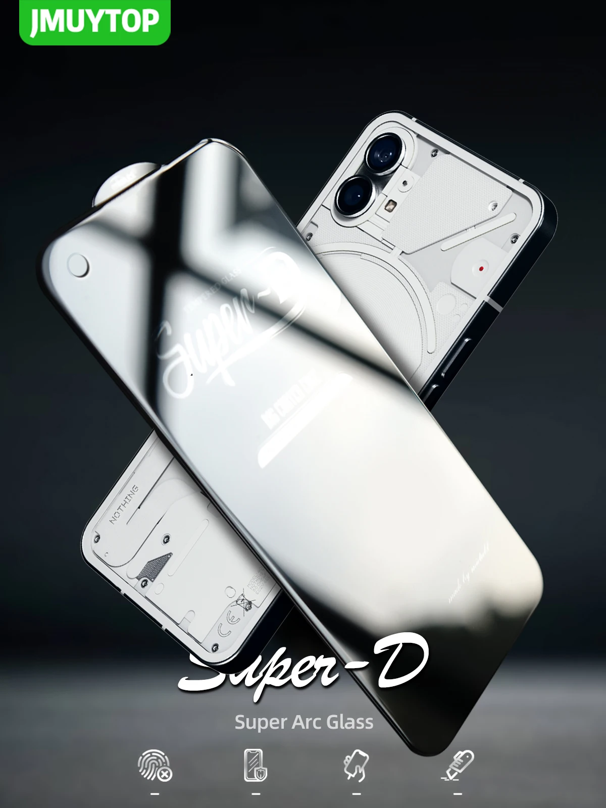 Super Tempered Glass for NOTHING PHONE 1 screen protector best