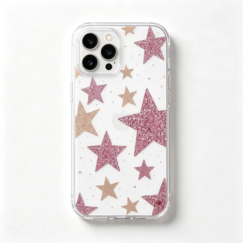 Chic Pentagram Print Phone Case