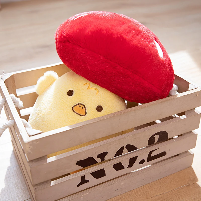 32cm Cute Kawaii Mushroom Animals Dolls Capybara Plush Toy Duck Cat pillows Bedroom Sofa Decoration Gifts For Girls And Boys 5