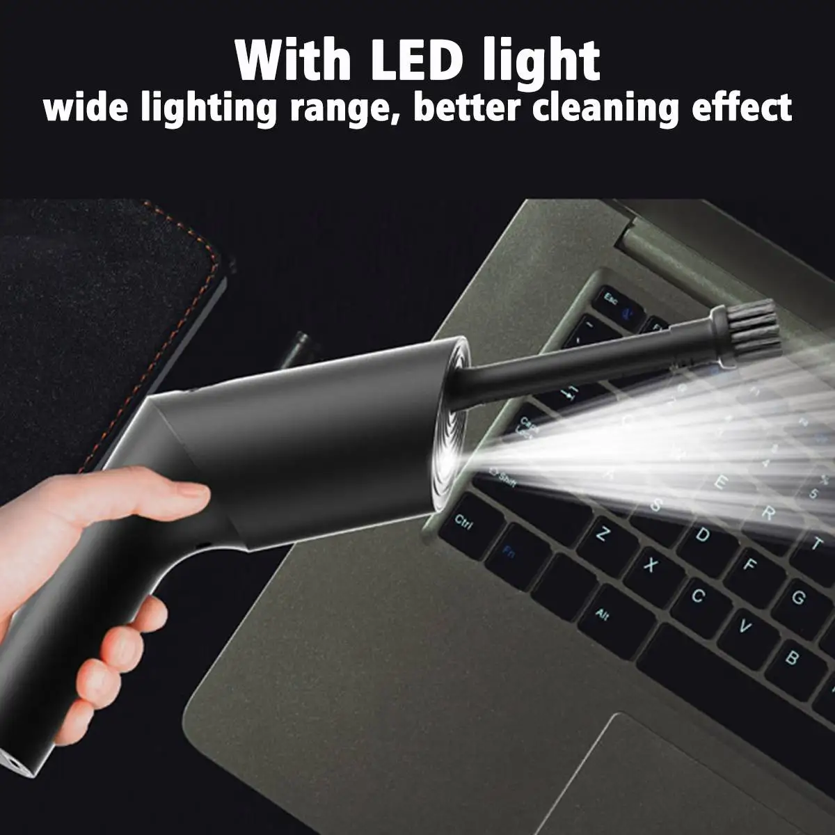 39000RPM ޴ USB   ûұ ǳ  ǳ, LED  Ŭ 2500mAh ڵ   ûұ