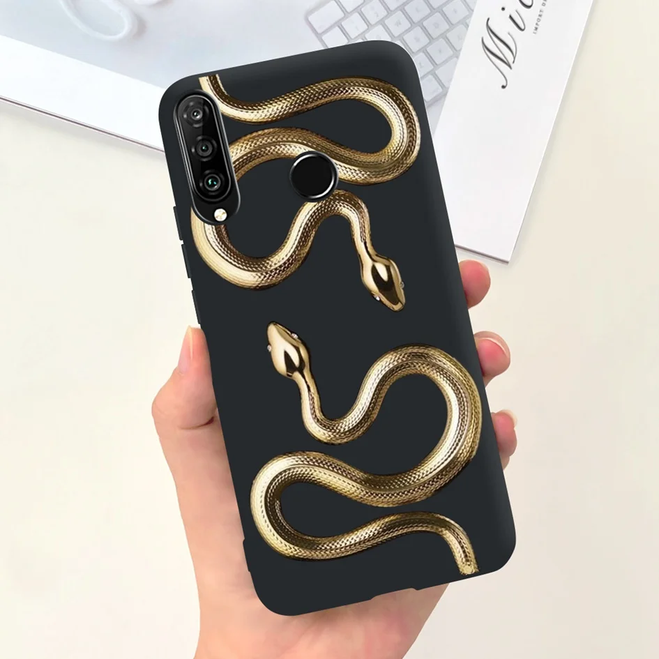 Floral Space Pattern Soft Silicone Phone Case