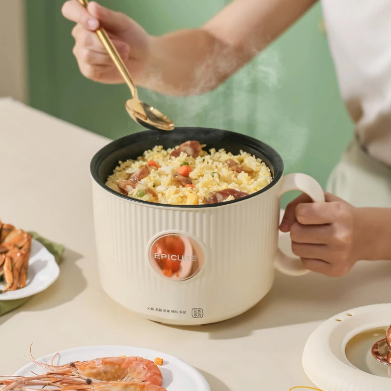 Fully Intelligent Reservation Rice Cookers Mini Non Stick Electric Hotpot Multi Functional Integrated Bowl Noodle Cook Small Pot 3