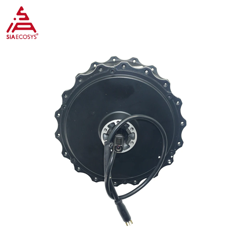 Toothed Brushless Hub Motor with Disc Brake QS MOTOR 159.8 60H 1000W 48V to 72V