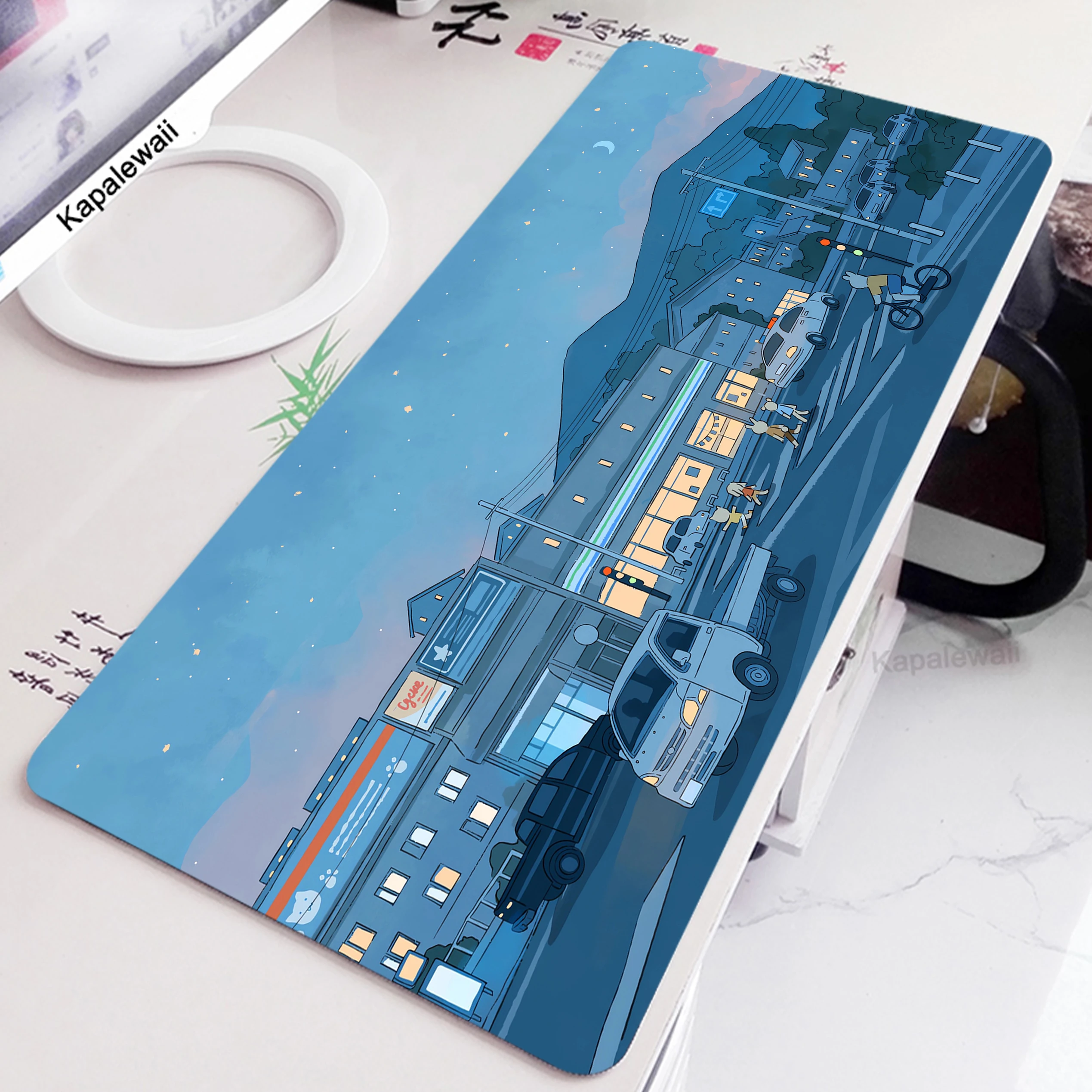 

Kawaii Anime Mouse Pad Gamer Carpet Pc Mousepad HD Print Gaming Keyboard Mat XXL Mousepads Table Mat Desk Mats Office Cute Rug
