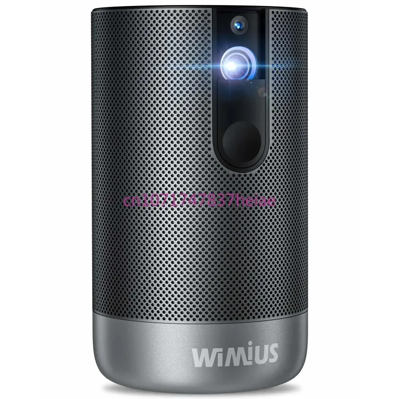 

Wimius DLP Mini Projector Q1 1080P Projector 3D 4K Mini Cinema Smart Android WiFi Portable Video Movie Projector with Battery