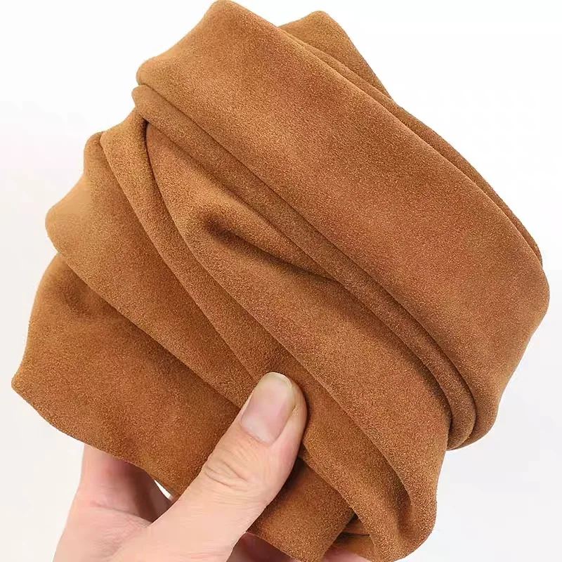 Premium Full-Grain Suede Leather for Handmade Crafts and Accessories