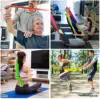 Resistance Bands, Elastic Exercise Bands for Working Out, Physical Therapy, Recovery, Yoga, Pilates, Strength Training 3