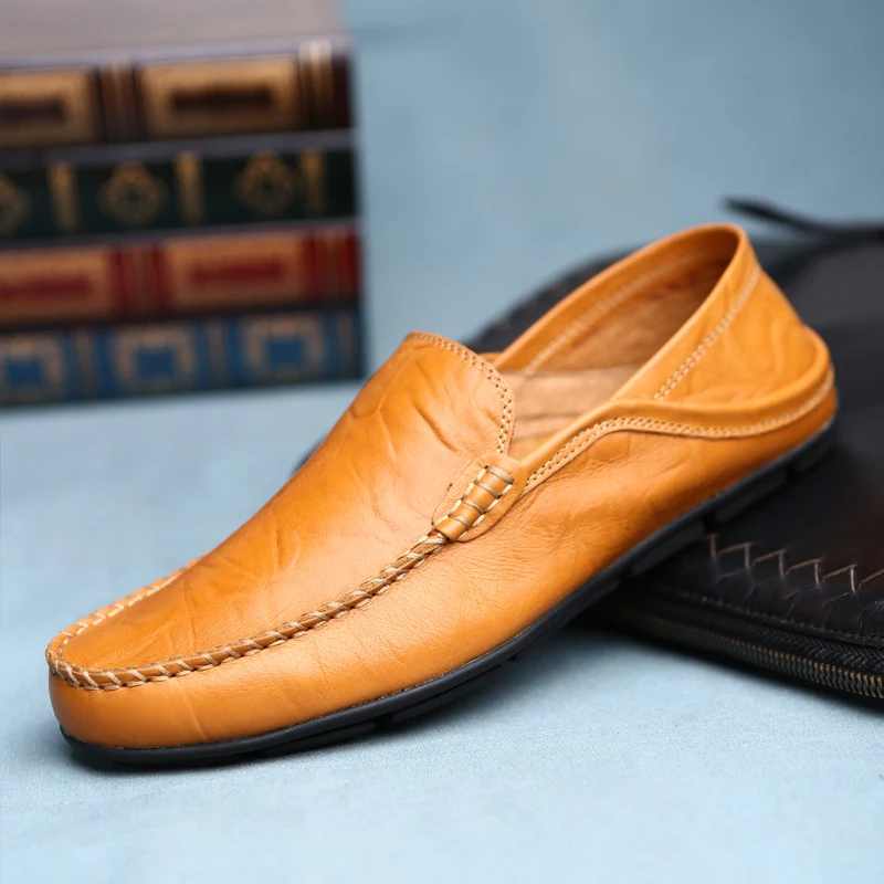 Men's casual shoes brand 2024 comfortable men's shoes sales Italian formal casual shoes