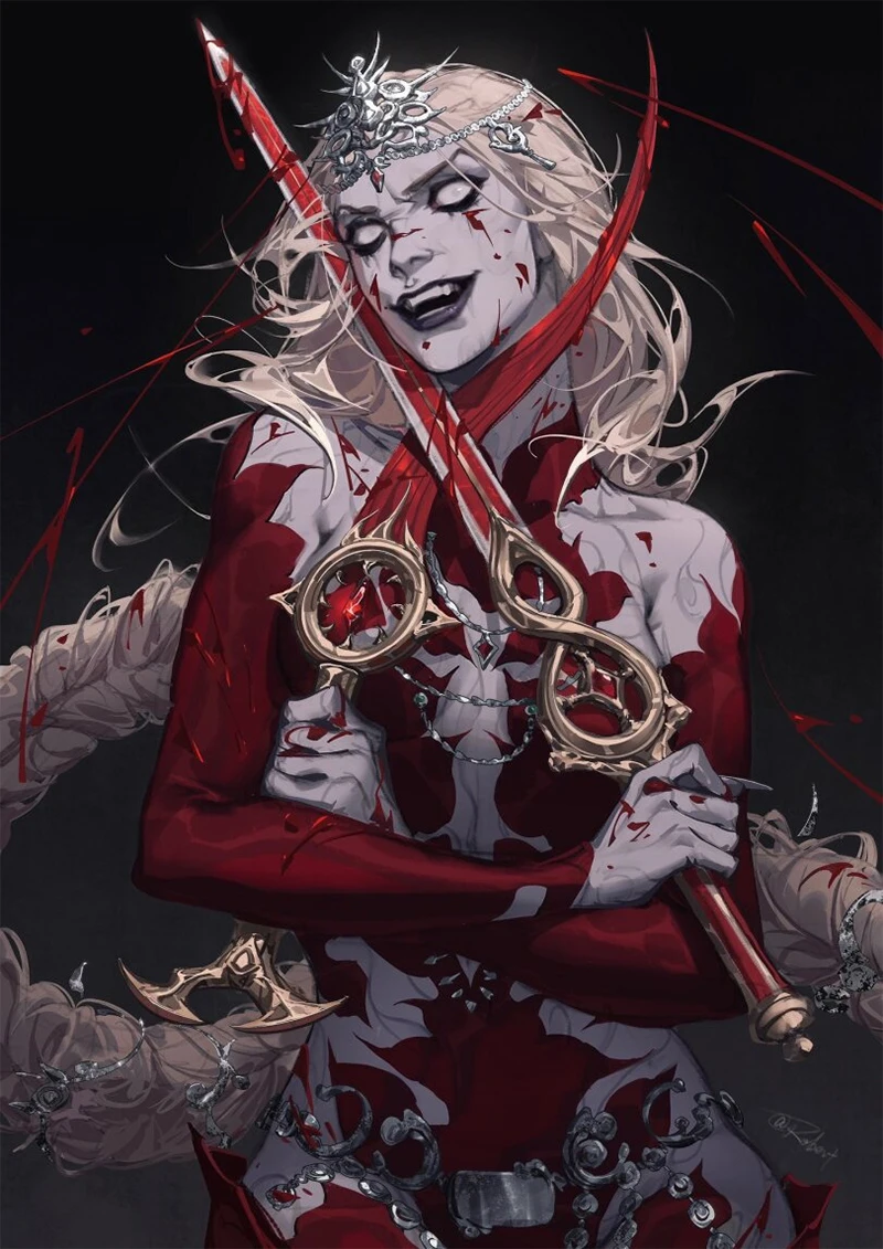 Металлическая фигурка меча Crimson Mischief Orin the Red Baldur's