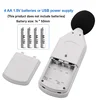 HY1361 Digital Decibel USB Noise Level Meter Environmental Noise Meter Noise Meter Detector 4