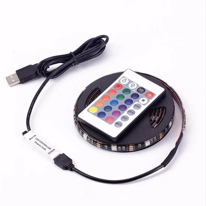 

LED Light Belt Set 5050RGB Remote Control Bluetooth 5V For TV Background Atmosphere Lights