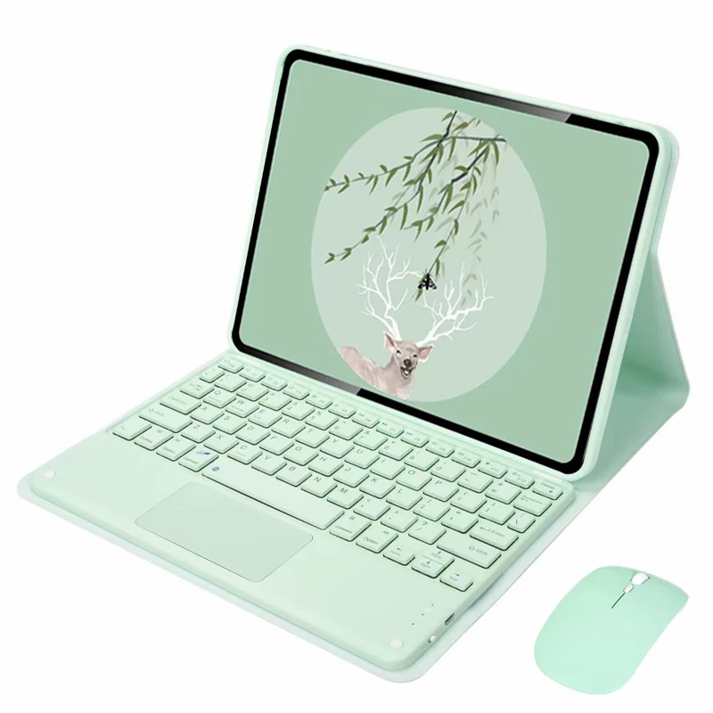 Capa Lenovo Tab com Teclado Touchpad P11 11 Plus Tb-j616f Tb-j606f Russo Espanhol Árabe Hebraico Coreano - Imagem 5