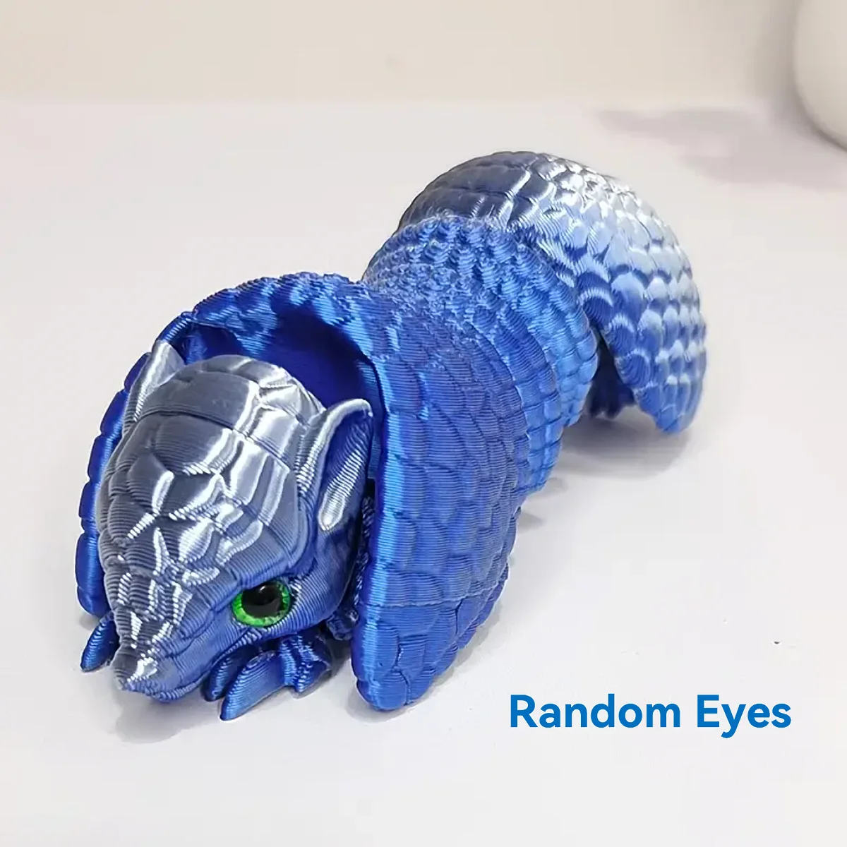 3D Printed Animal Sculptures 1pc Creative Random Eyes Joints Movable Novel Relax Desktop Accessories Ideal For Party Gift