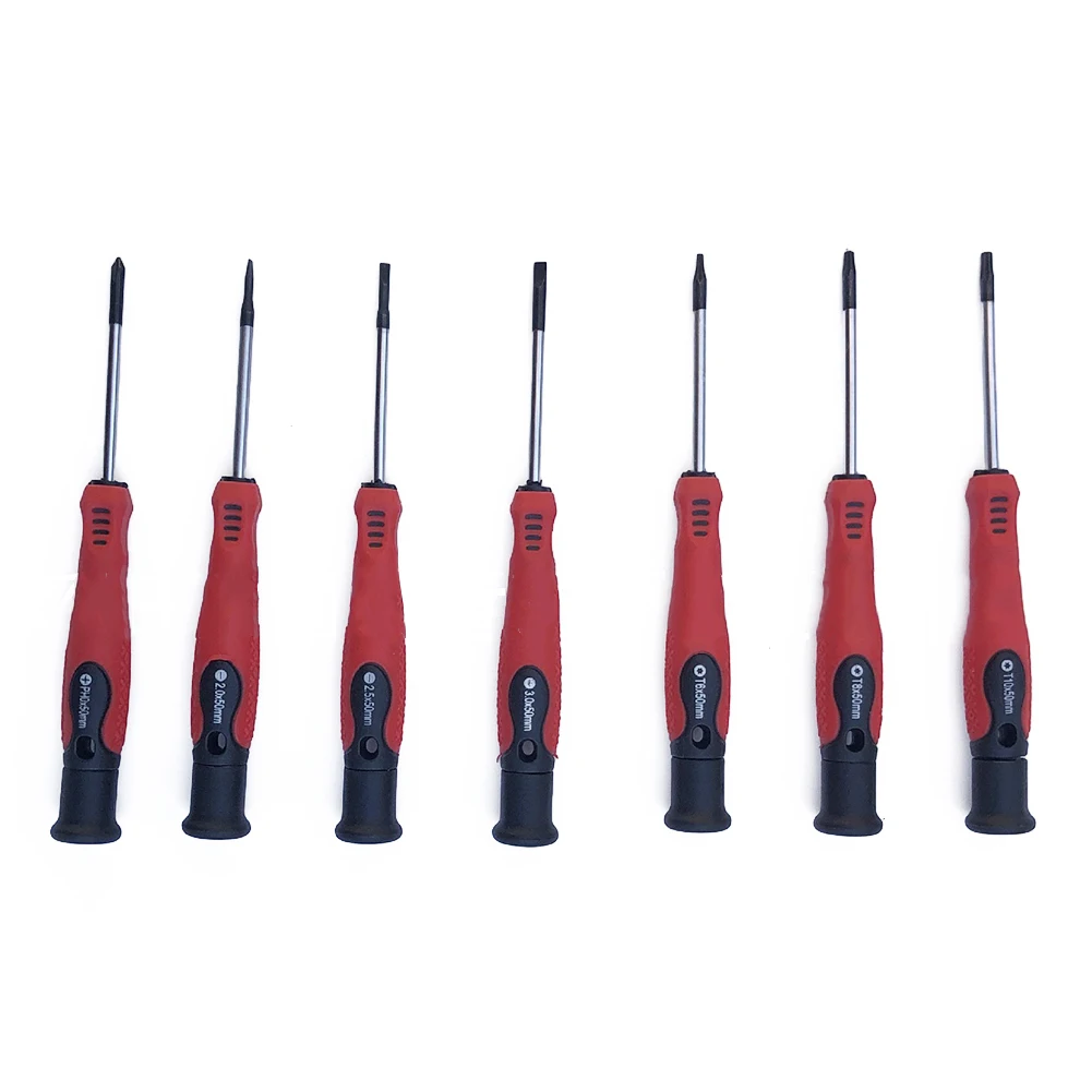 

7pcs Magnetic Screwdriver Set Cross Slotted Torx Screwdriver Multi-Function For Watches Toys Repairing Hand Tools Set