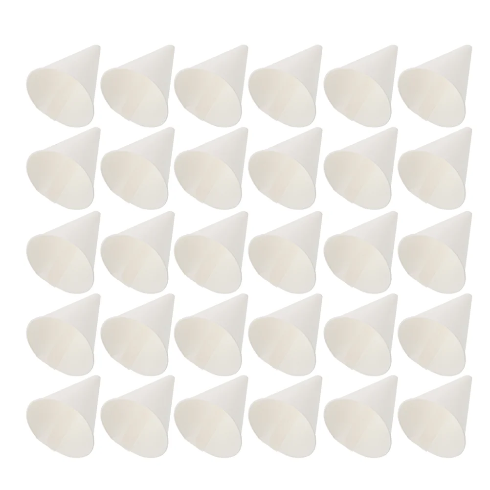 50 Pcs Paper Funnel Engine Oil Funnel Automotive Transmission Coolant Oil Filling Car Repair Tool