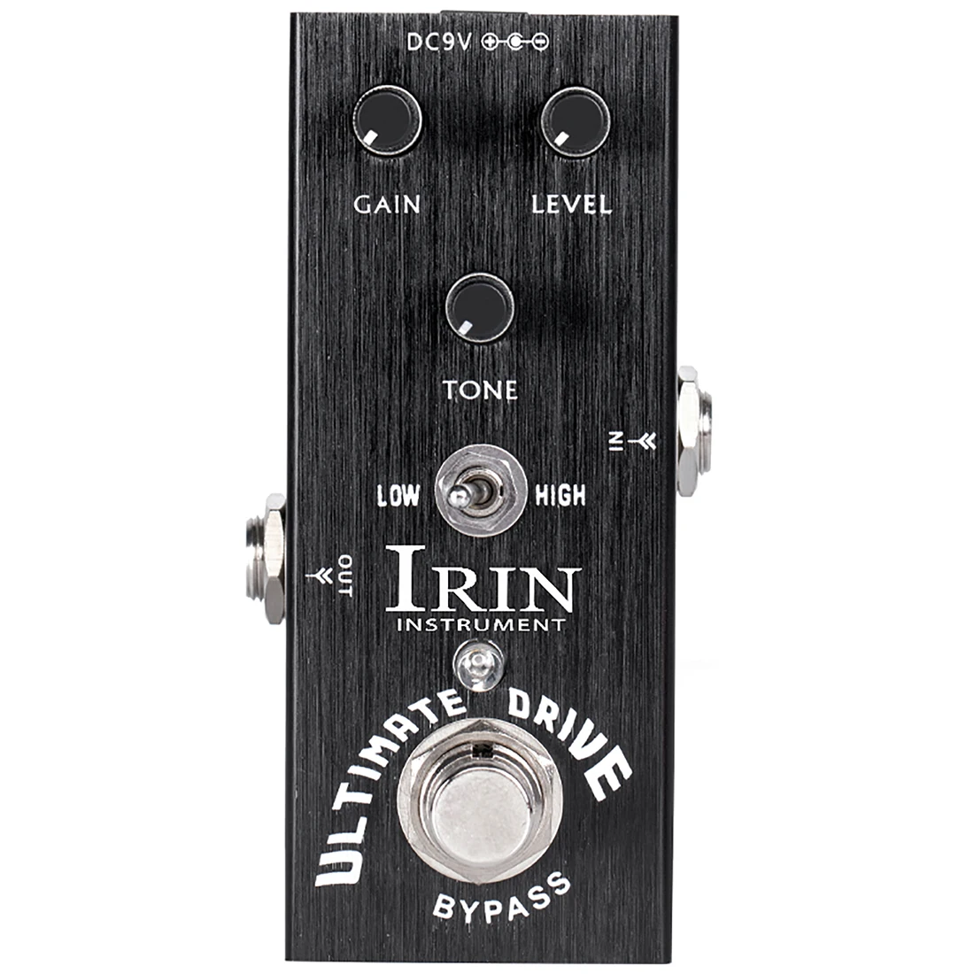 

IRIN AN-11 Effector Ultimate Drive Overdrive Distortion Pedal True Bypass Bordering-on-Distortion Overdrive Guitar Accessories