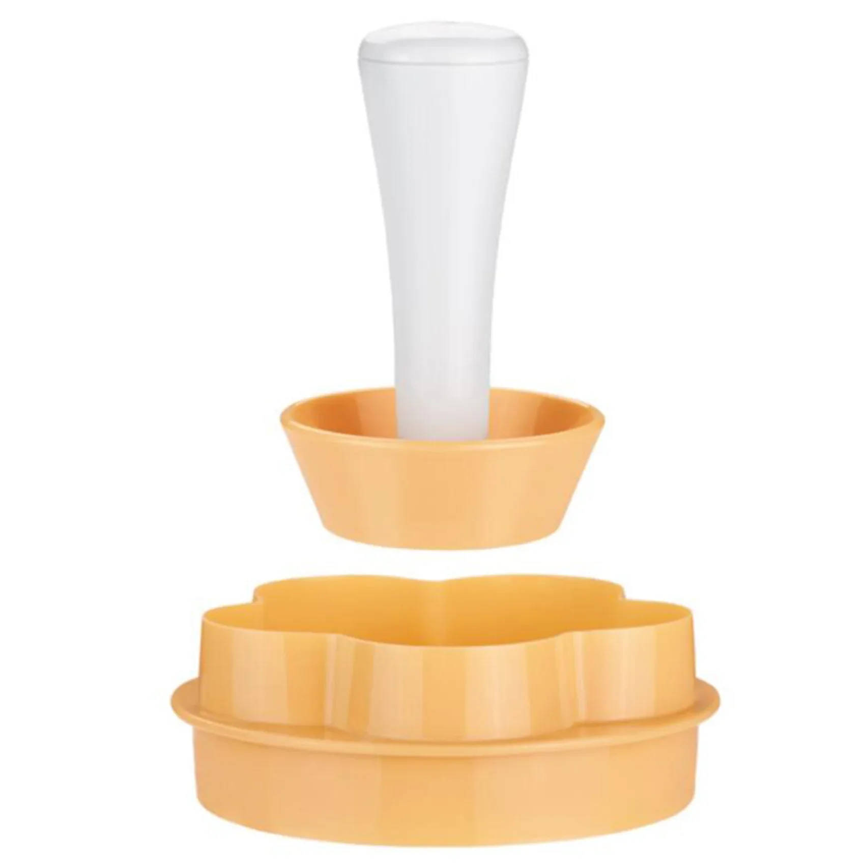 PastryDoughTamperKitKitchenFlowerRoundCookieCutterSetCupcake