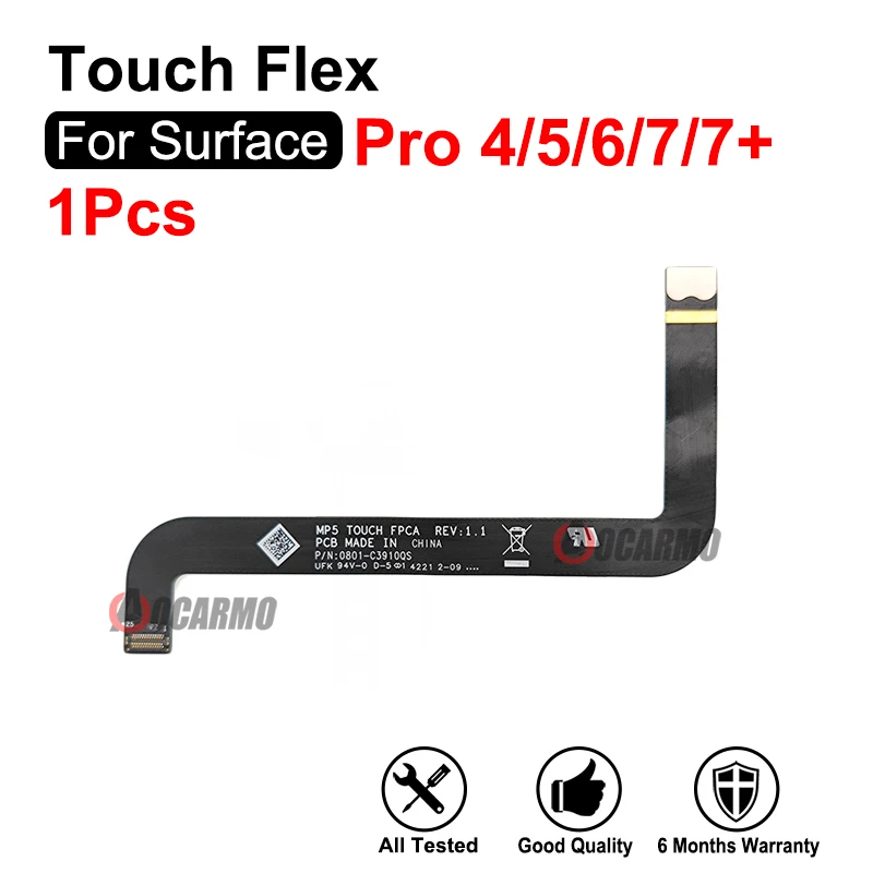 Originale Per Microsoft Surface Pro 4 5 6 7 Plus 7 + Touch Flex Cable Repair Parti Di Ricambio
