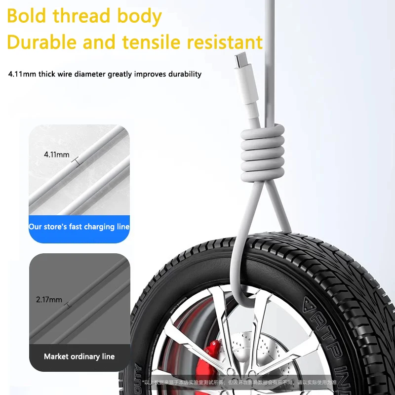 120W Super Flash Charge Type-C Cable with Fast Charger