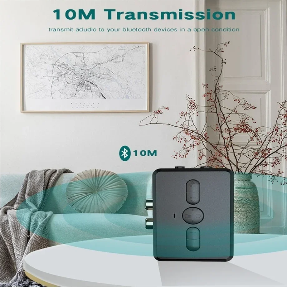 Рисунок 3 - Bluetooth 5,0 аудио приемник передатчик RCA 3