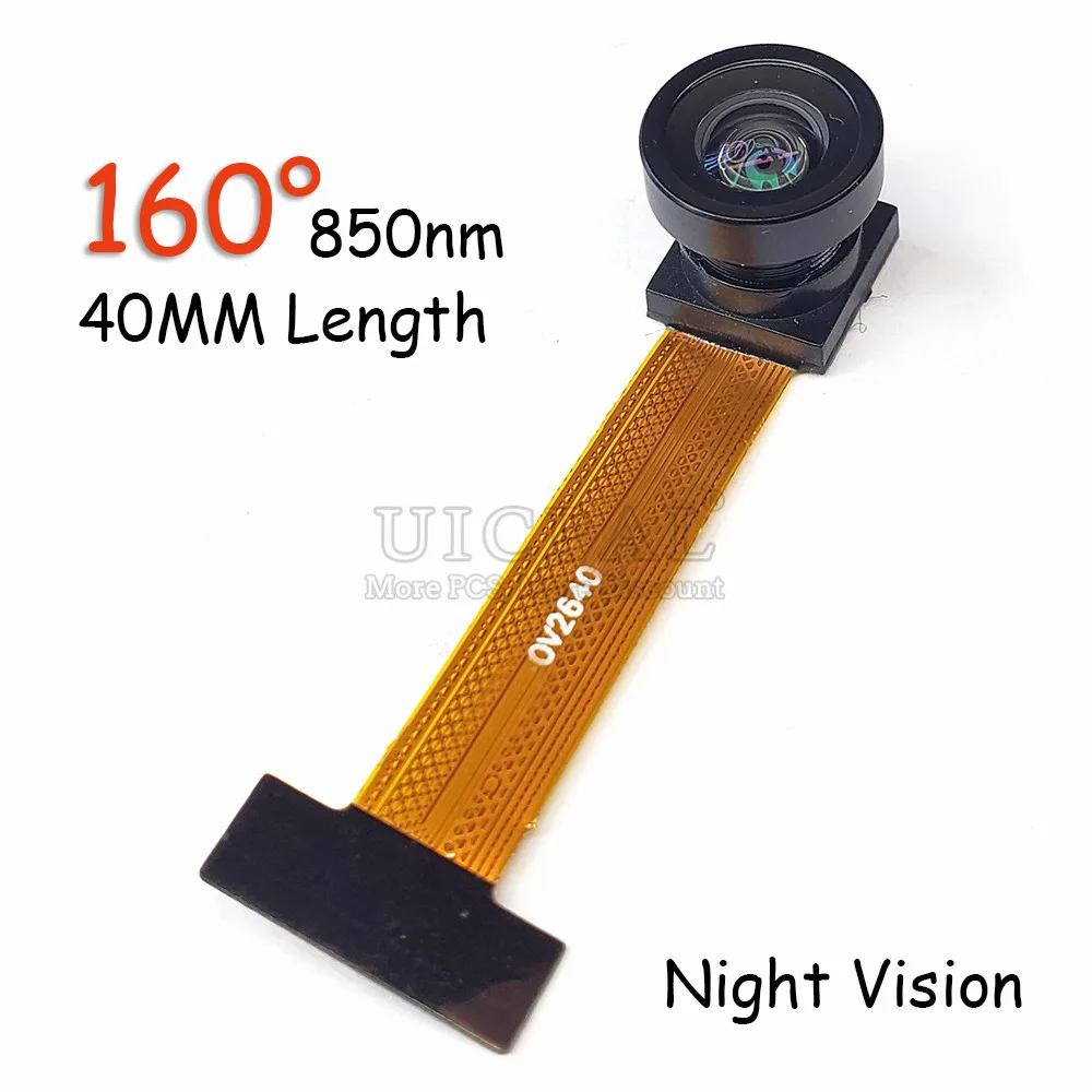 ตัวเลือกสินค้า โมดูลกล้อง 2.4MP WiFi Night Vision สำหรับ ESP32 CAM