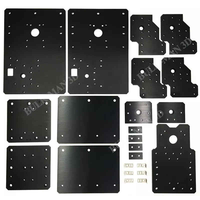 BulkMan3D WorkUltra V2.2 CNC 4-Axis Kit Tension System GRBL Controller 0.05mm Precision for Wood Metal Aluminum PCB Acylic Cut