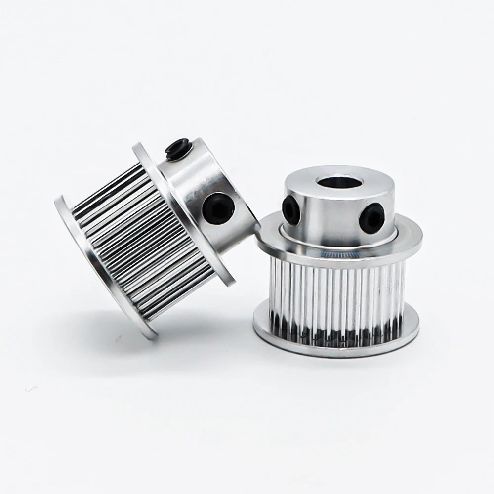 Description Picture 4 of item2GT Timing Pulley 24T Teeth Synchronous Pulley Bore 4/5/6/6.35mm Gear Teeth Width 6/10mm GT2 Synchronous Wheels 3D Printer Parts