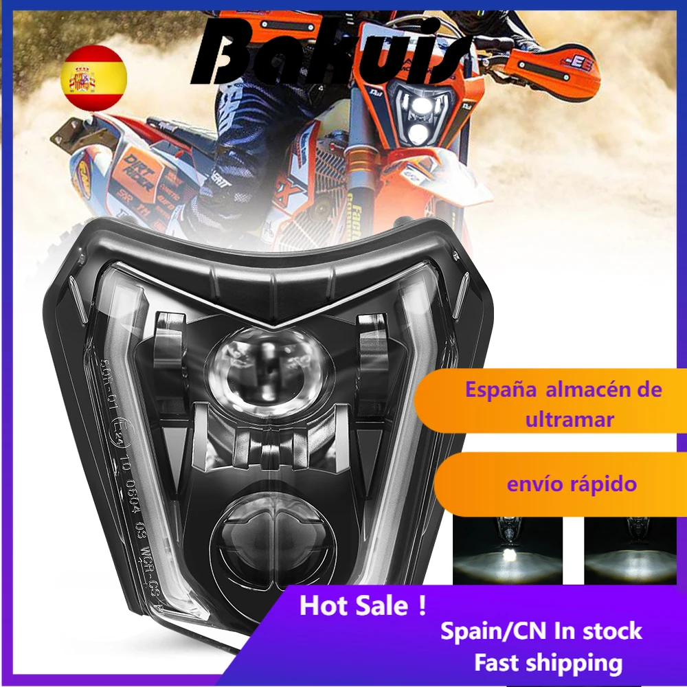 Dirt Bike New LED Headlight Lamp For 2017 2018 XCF SX F SMR SMC XC W