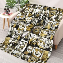 

My Hero Academia Collage Manga Hawk Spring Manga Blanket Fleece Decoration Bakugo Throw Blankets for Bedding Couch Bedspread