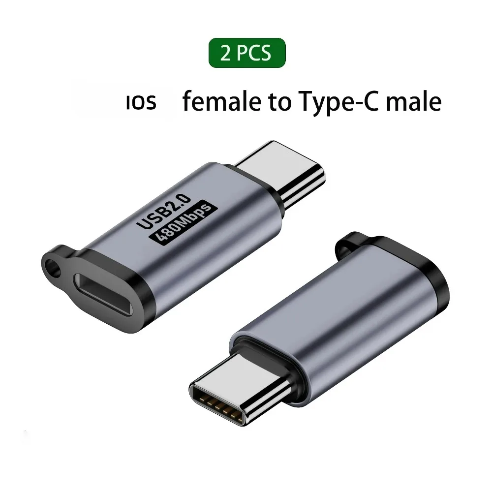 Universal Type C to USB Converter - 480Mbps Fast Charging Adapter