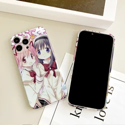 Glossy Anime Girl Madoka Phone Case - Cute Japanese Design - Samsung S23 5G (FL - 317FL1A1)