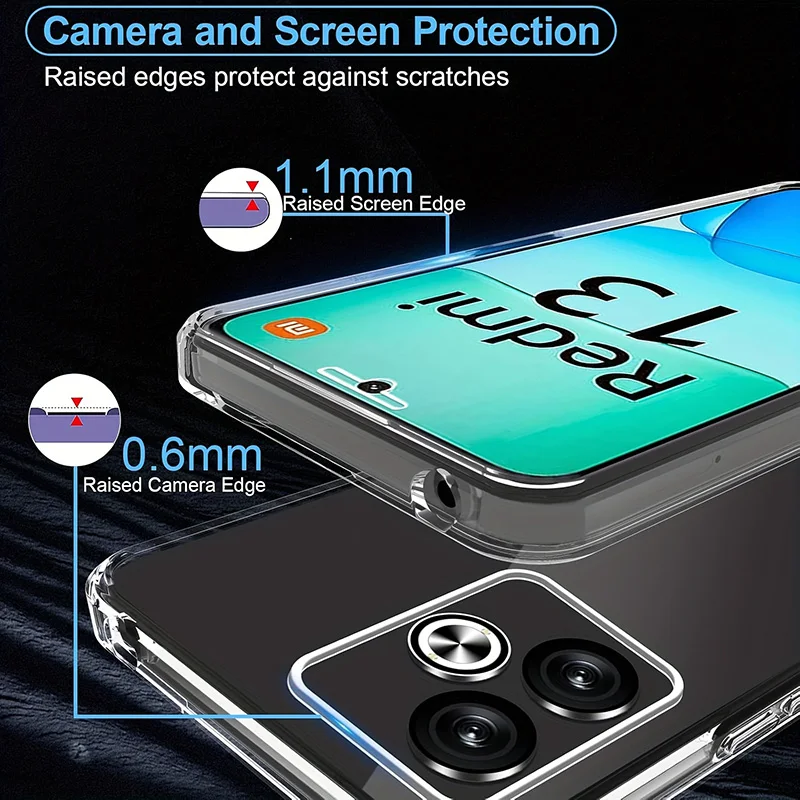 360 Full Body Shockproof Transparent Phone Case