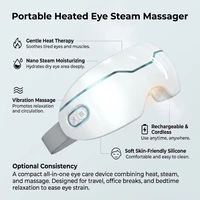 Eye Steamer Massager with Heating Nano Mist Spray Eye massage tools Rechargeable Silicone Eye Care Device 4