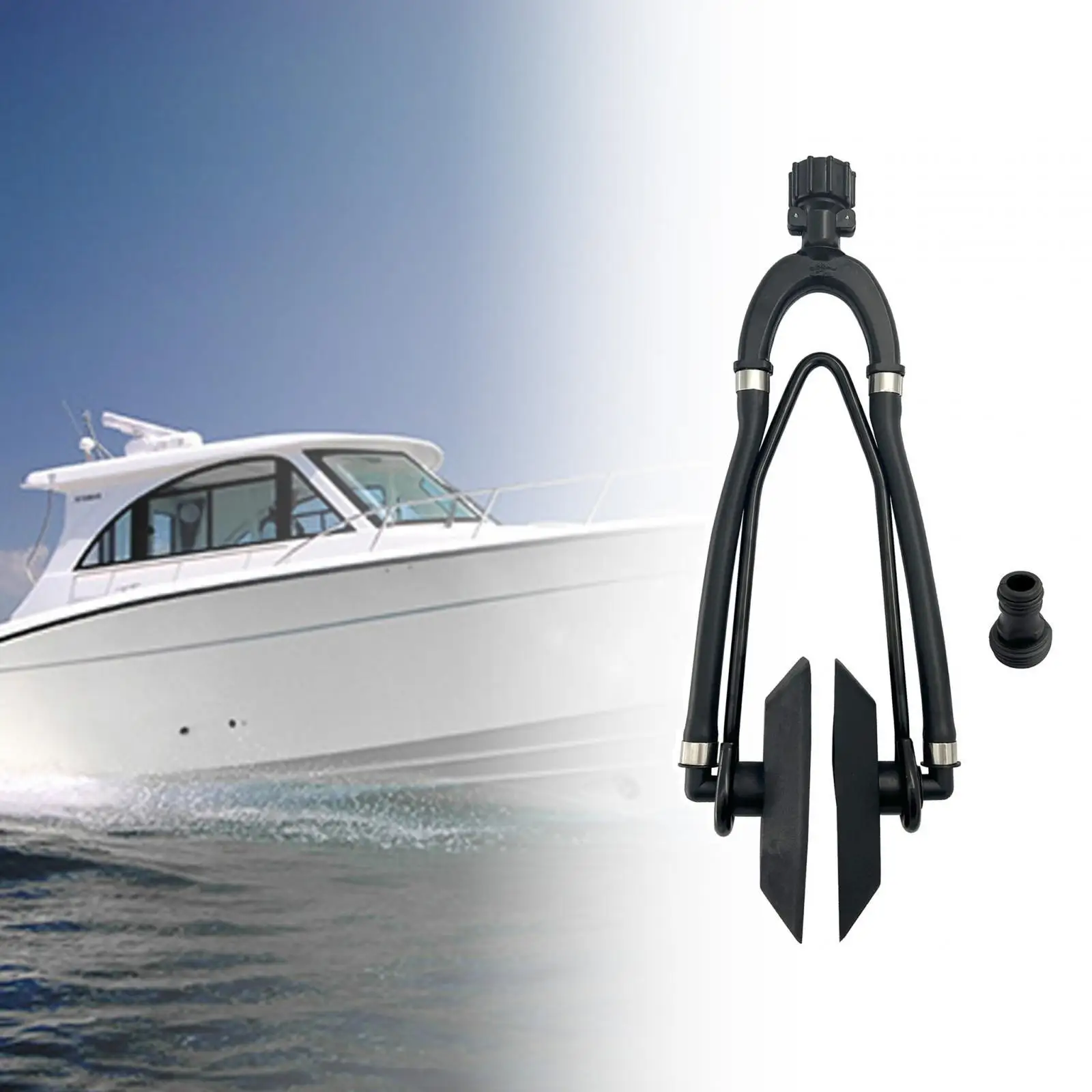 Outboard Motor Flusher Marine Ear Muff Rectangular Universal Flow outboard motor water flusher